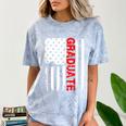 Graduation High School College Flag Graduate T Shirt 2018 Comfort Color Blast T-Shirt Ocean