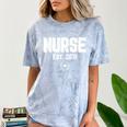 Graduation For Nurse Practitioners 2018 Nursing School Comfort Color Blast T-Shirt Ocean
