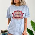 Graduation Proud Mom Of 8th Grade Graduate Comfort Color Blast T-Shirt Ocean
