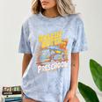 Graduation Rollin' Outta Preschool Monster Truck Boys Pre-K Comfort Color Blast T-Shirt Ocean