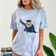 Graduation Sloth Lover T-Shirt Class Of 2019 Comfort Color Blast T-Shirt Ocean