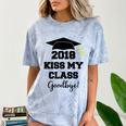 Graduation T Shirt Kiss My Class 2018 Goodbye Comfort Color Blast T-Shirt Ocean