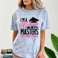 Graduation T Shirt For Mom Mother With A Master's Degree Tee Comfort Color Blast T-Shirt Ocean