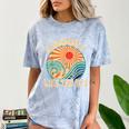 Groovy Like The 70s Aesthetic Nostalgia 1970's Retro Comfort Color Blast T-Shirt Ocean