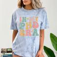 Groovy In My Phd Era Doctorate Graduation Comfort Color Blast T-Shirt Ocean