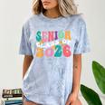 Groovy Senior Class Of 2026 My Last First Day Graduation 26 Comfort Color Blast T-Shirt Ocean