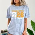 Gymnastics Senior Night Gymnastics Senior 2026 Graduation 17 Comfort Color Blast T-Shirt Ocean