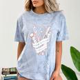 Hairdresser Gift Idea Graduation Tattoo Craft Hairstylist Comfort Color Blast T-Shirt Ocean