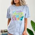 Happy Last Day Of School Student Teacher Graduation Comfort Color Blast T-Shirt Ocean