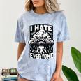 I Hate Everyone Introvert Anti-Social Dark Humor Comfort Color Blast T-Shirt Ocean I Hate Everyone Introvert Anti-Social Dark Humor Comfort Color Blast T-Shirt Ocean