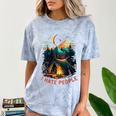 I Hate People Id Rather Be Camping Sarcastic Introvert Comfort Color Blast T-Shirt Ocean