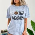 I Heart My Teachers I Love My Teachers Graduation Kids Teens Comfort Color Blast T-Shirt Ocean