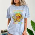 High School Level Complete Gamer Graduation Dinosaur 2021 Comfort Color Blast T-Shirt Ocean