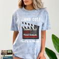 Homeland Security Degree Graduation Film Clapper Comfort Color Blast T-Shirt Ocean