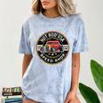 Hotrod Custom Car Automotive Nostalgia Distressed Premium Tri-Blend Comfort Color Blast T-Shirt Ocean