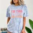 I'm Fine It's Just My Face Resting Face Mood Introvert Premium Comfort Color Blast T-Shirt Ocean I'm Fine It's Just My Face Resting Face Mood Introvert Premium Comfort Color Blast T-Shirt Ocean