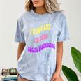 I'm Just Social Distancing Introvert Funny Comfort Color Blast T-Shirt Ocean