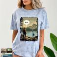 Introvert Bigfoot Sasquatch Loch Ness Monster Bruh Comfort Color Blast T-Shirt Ocean