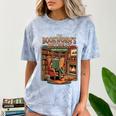 Introvert Book Lover The Bookworm's Retreat Comfort Color Blast T-Shirt Ocean