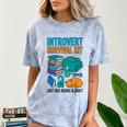Introvert Book Lover Introvert Survival Kit Comfort Color Blast T-Shirt Ocean Introvert Book Lover Introvert Survival Kit Comfort Color Blast T-Shirt Ocean