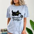 Introvert Energy Cat Love Cat Meme Comfort Color Blast T-Shirt Ocean Introvert Energy Cat Love Cat Meme Comfort Color Blast T-Shirt Ocean