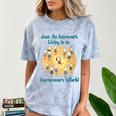 Introvert Extrovert Cartoon In Asstrovert World Comfort Color Blast T-Shirt Ocean Introvert Extrovert Cartoon In Asstrovert World Comfort Color Blast T-Shirt Ocean