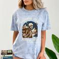 Introvert Hiking Club Antisocial Overthinking Anxiety Comfort Color Blast T-Shirt Ocean