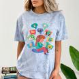Introvert Meme Anti People Antisocial Meme Lovers Comfort Color Blast T-Shirt Ocean