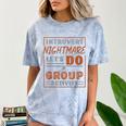 Introvert Nightmare Let's Do A Group Activity Introverted Comfort Color Blast T-Shirt Ocean Introvert Nightmare Let's Do A Group Activity Introverted Comfort Color Blast T-Shirt Ocean