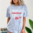 Introvert Quote With Backwards I'm Different Comfort Color Blast T-Shirt Ocean