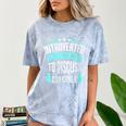 Introvert Quote Introverted But Willing To Discuss Crystals Comfort Color Blast T-Shirt Ocean