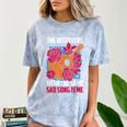Introvert Singers Singing Sad Song Classical Music Lovers Comfort Color Blast T-Shirt Ocean