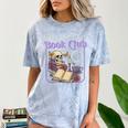 Introverted Romance Unapologetically Anti-Social Book Club Comfort Color Blast T-Shirt Ocean