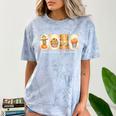 Introverted But Willing To Discuss Fall Vibes Autumn Pumpkin Comfort Color Blast T-Shirt Ocean