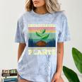 Introverted But Willing To Discuss Plants Comfort Color Blast T-Shirt Ocean
