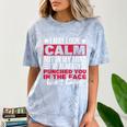 Introverts I May Look Calm But In My Head Comfort Color Blast T-Shirt Ocean Introverts I May Look Calm But In My Head Comfort Color Blast T-Shirt Ocean