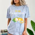 It's Too Peopley Outside Introvert And Cat Lover Comfort Color Blast T-Shirt Ocean
