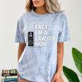 JD ESQ Law Graduate Fact I’m a Lawyer Now Graduation Comfort Color Blast T-Shirt Ocean
