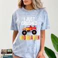I Just Crushed Kindergarten Monster Graduation Shirt Comfort Color Blast T-Shirt Ocean