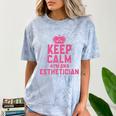 Keep Calm I'm An Esthetician Graduation Esthetician Premium Comfort Color Blast T-Shirt Ocean