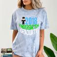Kids 2018 Kindergarten Graduation Comfort Color Blast T-Shirt Ocean