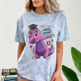 Kids Dabbing T Rex Graduation Kindergarten Class Of 2019 Comfort Color Blast T-Shirt Ocean