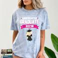 Kids Kindergarten Graduate 2018 Graduation Girls Comfort Color Blast T-Shirt Ocean