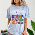 Kids Kindergarten Graduation Class Of 2021 Shirt I Just Graduated Comfort Color Blast T-Shirt Ocean
