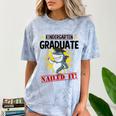 Kids Kindergarten Nailed It Shirt 2019 Shark Graduation Tee Comfort Color Blast T-Shirt Ocean