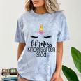 Kids Lil Miss Kindergarten Grad Shirt Graduation Shirts 2018 Comfort Color Blast T-Shirt Ocean
