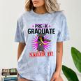 Kids Pre K Graduation Flossing Girl Nailed It Graduate Girls Comfort Color Blast T-Shirt Ocean
