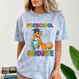 Kids Preschool Graduate Dinosaur Trex Preschool Graduation Comfort Color Blast T-Shirt Ocean