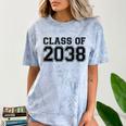 Kindergarten Class Of 2038 First Day School Graduation Comfort Color Blast T-Shirt Ocean