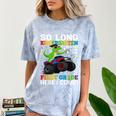 Kindergarten Graduate 2025 Kindergarten Graduation Dino Trex Comfort Color Blast T-Shirt Ocean